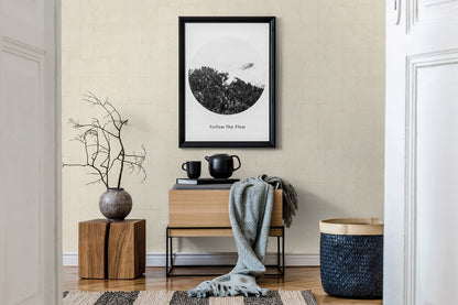 GALERIE WALLCOVERINGS TERRA Graphic Tile Brick Stone  Grey,White Irregular stone shapes mimics the effect of a stone wall.  - TR34604