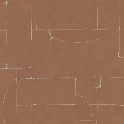GALERIE WALLCOVERINGS Terra    Red   - 34605