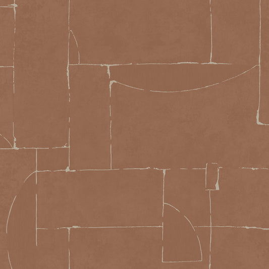 GALERIE WALLCOVERINGS Terra    Red   - 34605