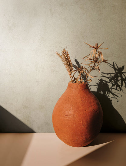 GALERIE WALLCOVERINGS TERRA Uni Plain Texture  Grey A subtle plaster effect showing lovely earthy textures.     - TR34607