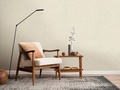 GALERIE WALLCOVERINGS TERRA Uni Plain Texture  Grey,White A subtle plaster effect showing lovely earthy textures.     - TR34609