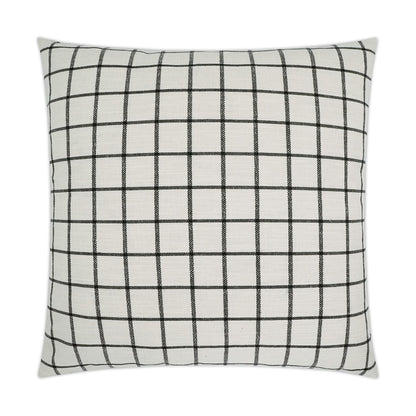 D.V. KAP HOME   24" x 24" Shipton Pillow Farmhouse, Plaid - Check    - 3461-2424