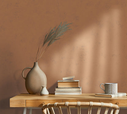 GALERIE WALLCOVERINGS TERRA Uni Plain Texture  Red,Orange A subtle plaster effect showing lovely earthy textures.     - TR34610