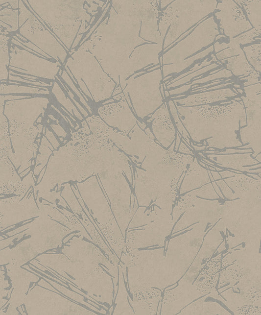 GALERIE WALLCOVERINGS TERRA Graphic Abstract  Beige,Brown A contemporary interpretation of a rockface, bringing earthy elements to an interior scheme.   - TR34614