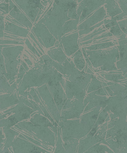 GALERIE WALLCOVERINGS TERRA Graphic Abstract  Green A contemporary interpretation of a rockface, bringing earthy elements to an interior scheme.   - TR34617