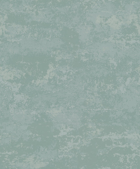GALERIE WALLCOVERINGS TERRA Plaster look Tile Brick Stone  Green,Blue Mimicking an old stone surface, this design is plain but will add warmth to any interior scheme.   - TR34639