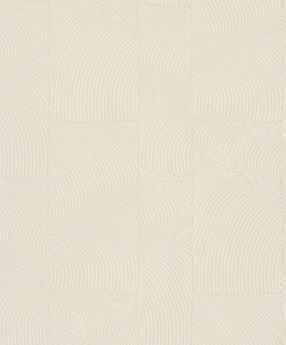 GALERIE WALLCOVERINGS TERRA Graphic Abstract  Beige A geometric design showing a pattern of fine, evenly spready curvy shapes.   - TR34641