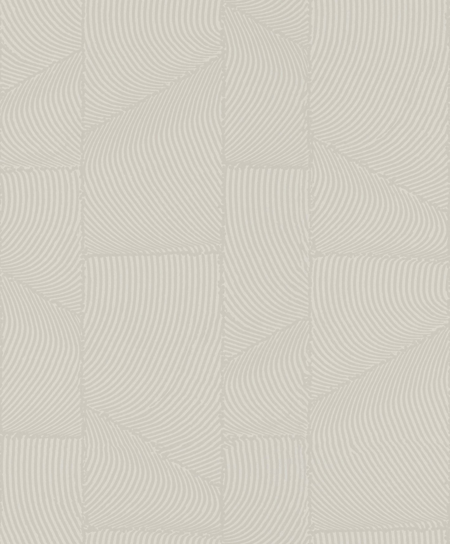 GALERIE WALLCOVERINGS TERRA Graphic Abstract  Grey A geometric design showing a pattern of fine, evenly spready curvy shapes.   - TR34642