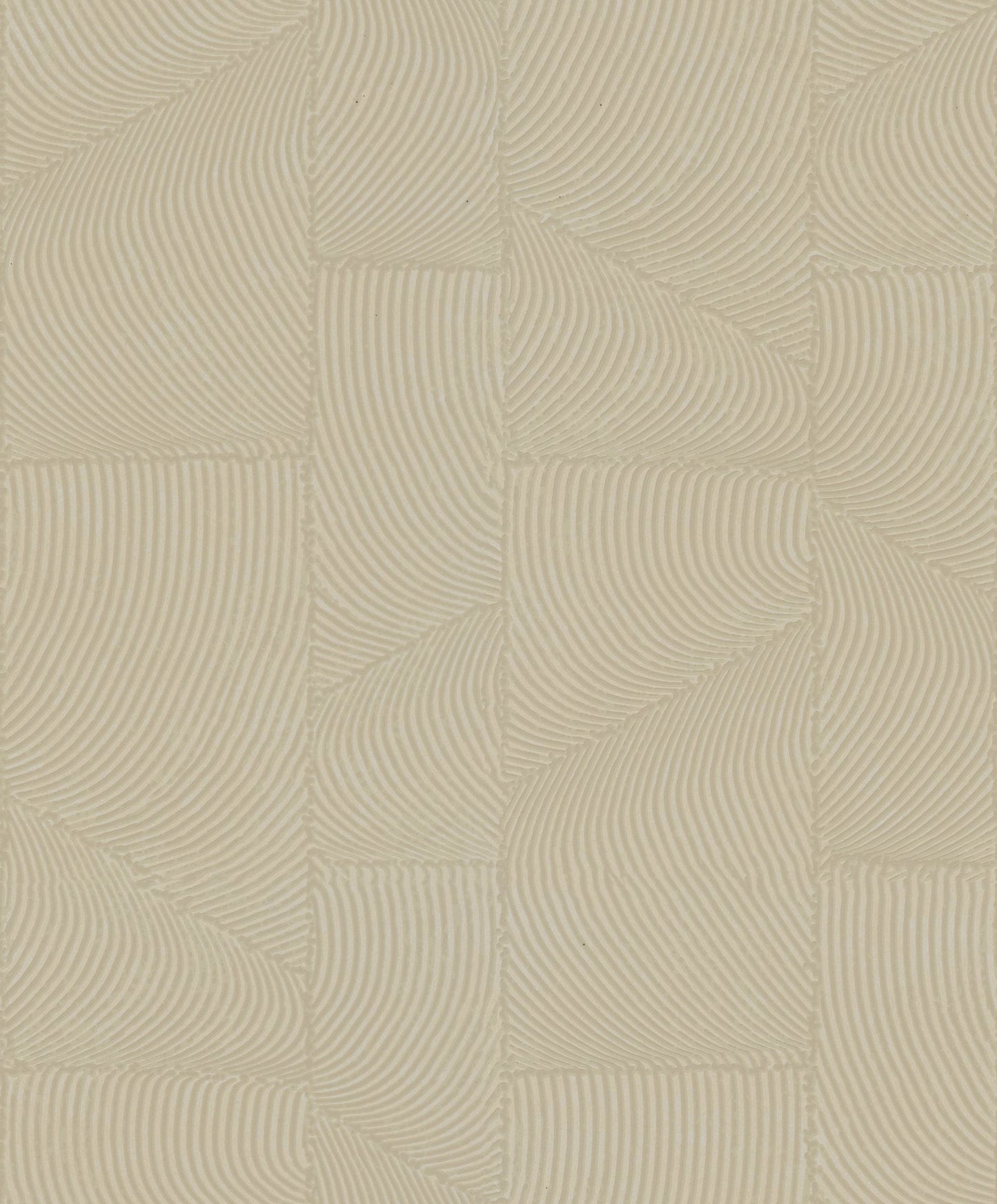 GALERIE WALLCOVERINGS TERRA Graphic Abstract  Brown A geometric design showing a pattern of fine, evenly spready curvy shapes.   - TR34643