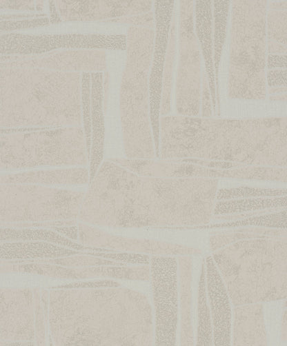 GALERIE WALLCOVERINGS TERRA Graphic Tile Brick Stone  Grey A lovely design showing the natural discrepancies found in rocks.  - TR34647