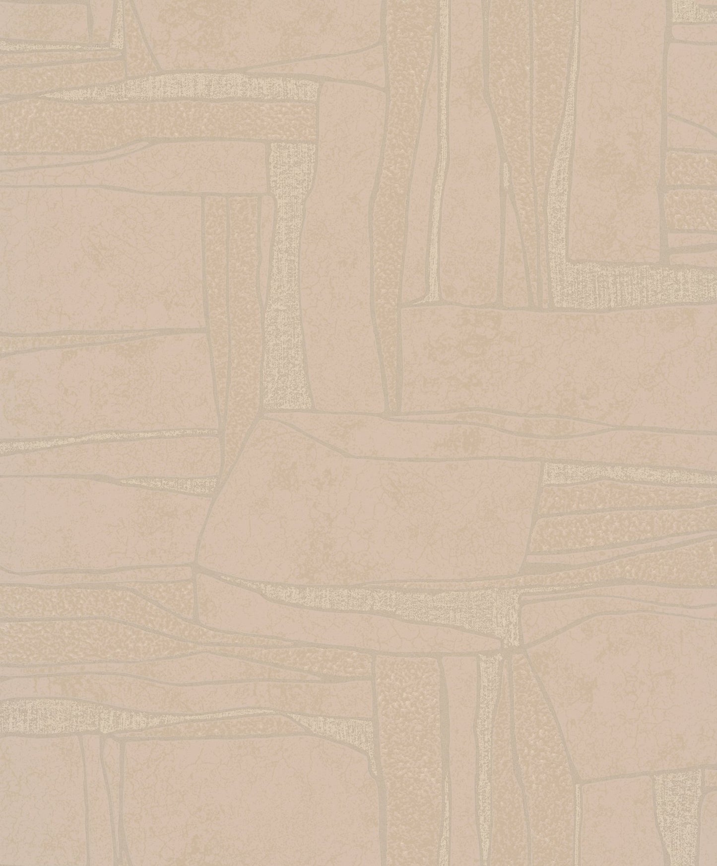 GALERIE WALLCOVERINGS TERRA Graphic Tile Brick Stone  Rose A lovely design showing the natural discrepancies found in rocks.  - TR34649