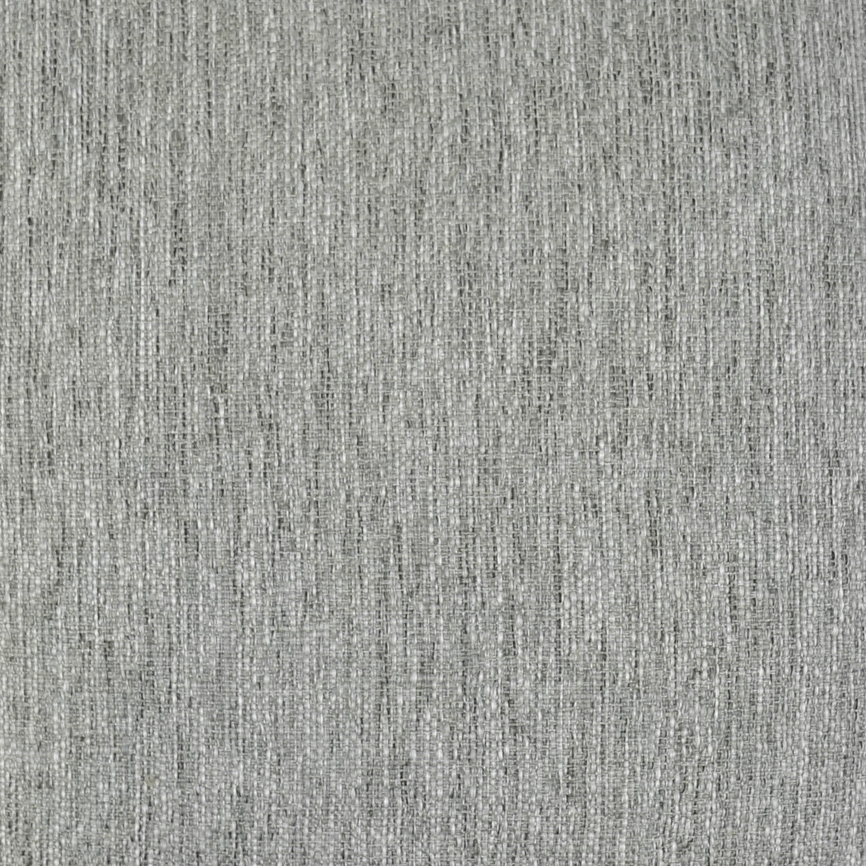 Light gray woven fabric texture with subtle vertical stripes, upholstery or drapery fabric.