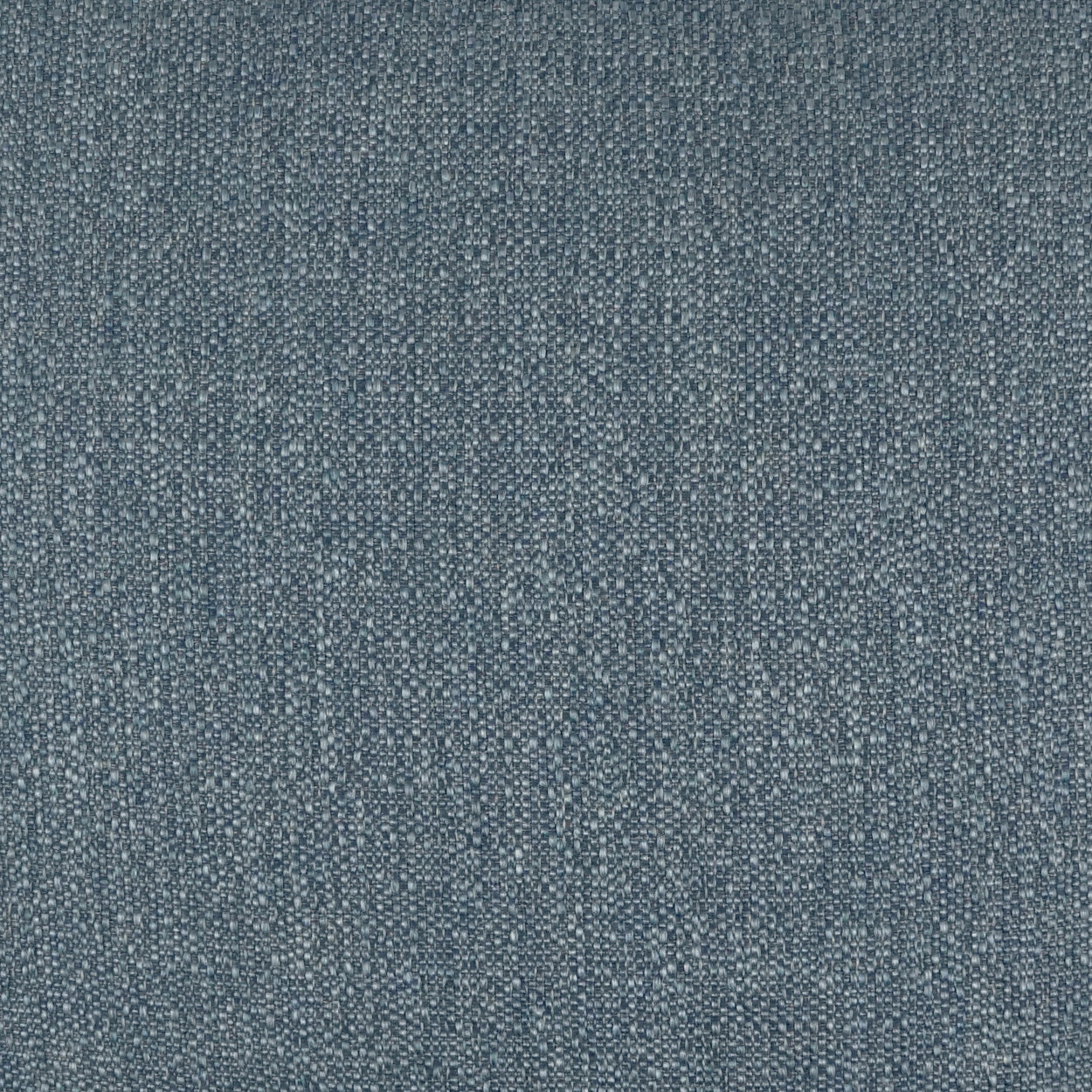 Blue denim-style woven fabric with tiny white specks; durable upholstery or craft material.