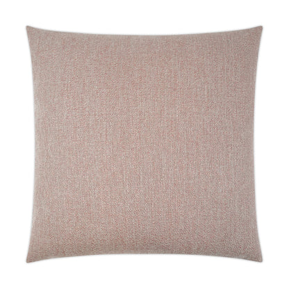 D.V. KAP HOME   24" x 24" Lolly Pillow - Rose Solid    - 3467-R-2424