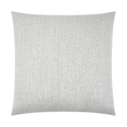 D.V. KAP HOME   24" x 24" Lolly Pillow - Snow Solid    - 3467-S-2424