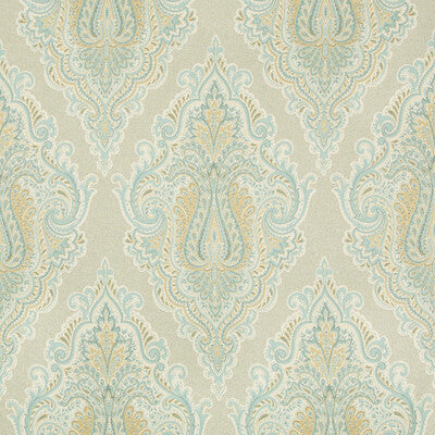 KRAVET DESIGN WEAVE  TURQUOISE,IVORY,CAMEL   - 34679.135.0