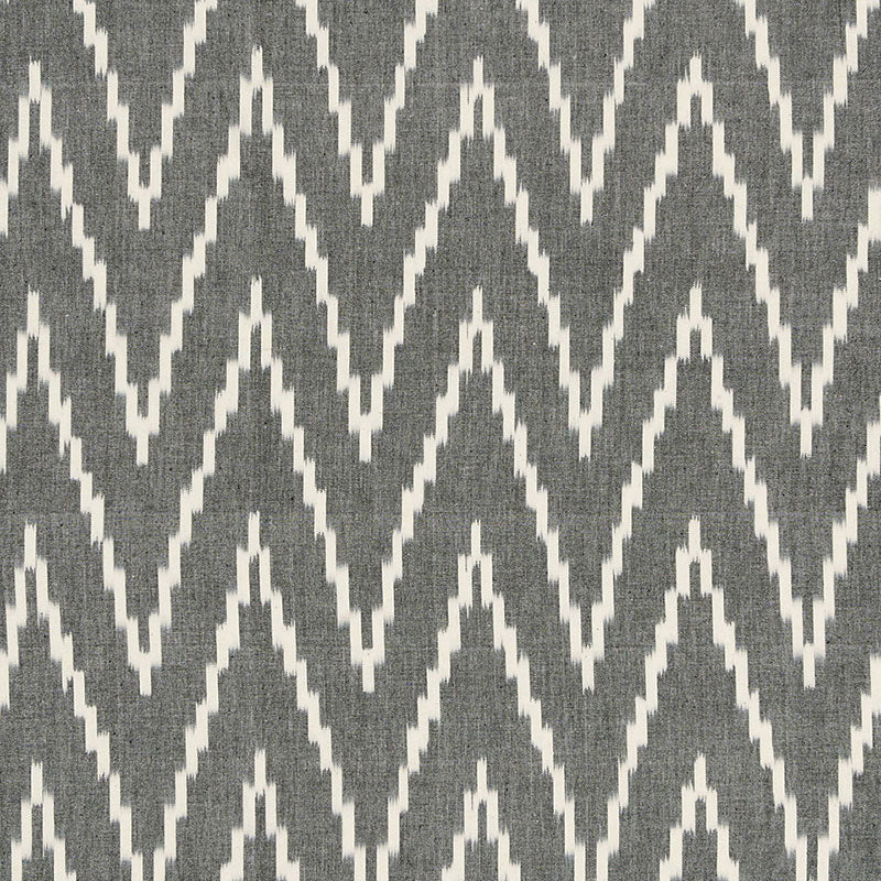 SCHUMACHER  CHROMA KASARI IKAT PRINTS PRINTS GRAPHITE   - 3470003