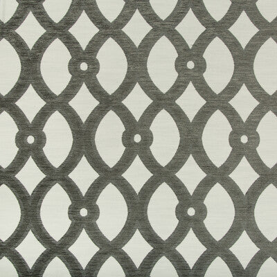 KRAVET DESIGN  LATTICE/SCROLLWORK WHITE,GREY,   - 34702.21.0