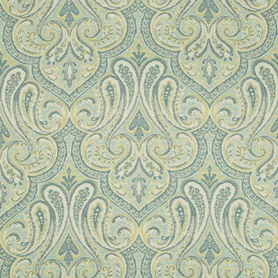 KRAVET DESIGN CRYPTON  TURQUOISE,LIGHT GREEN,WHITE   - 34706.35.0