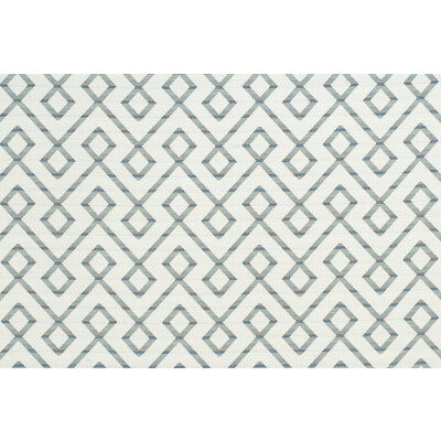 KRAVET DESIGN  GEOMETRIC TEAL,SLATE,WHITE   - 34708.15.0