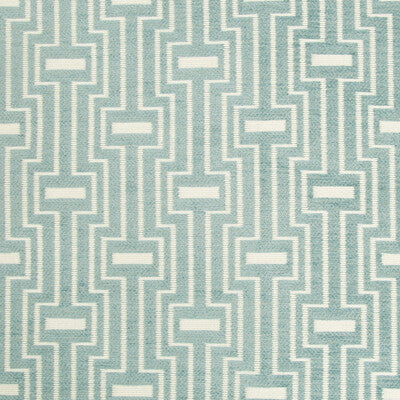 KRAVET DESIGN  GEOMETRIC SPA,WHITE,TEAL   - 34709.15.0