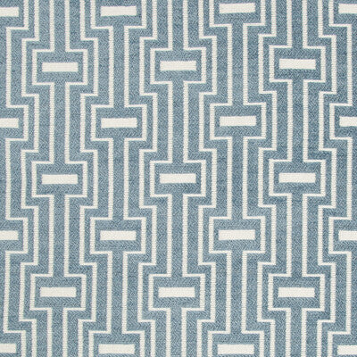 KRAVET DESIGN  GEOMETRIC BLUE,WHITE,SLATE   - 34709.5.0