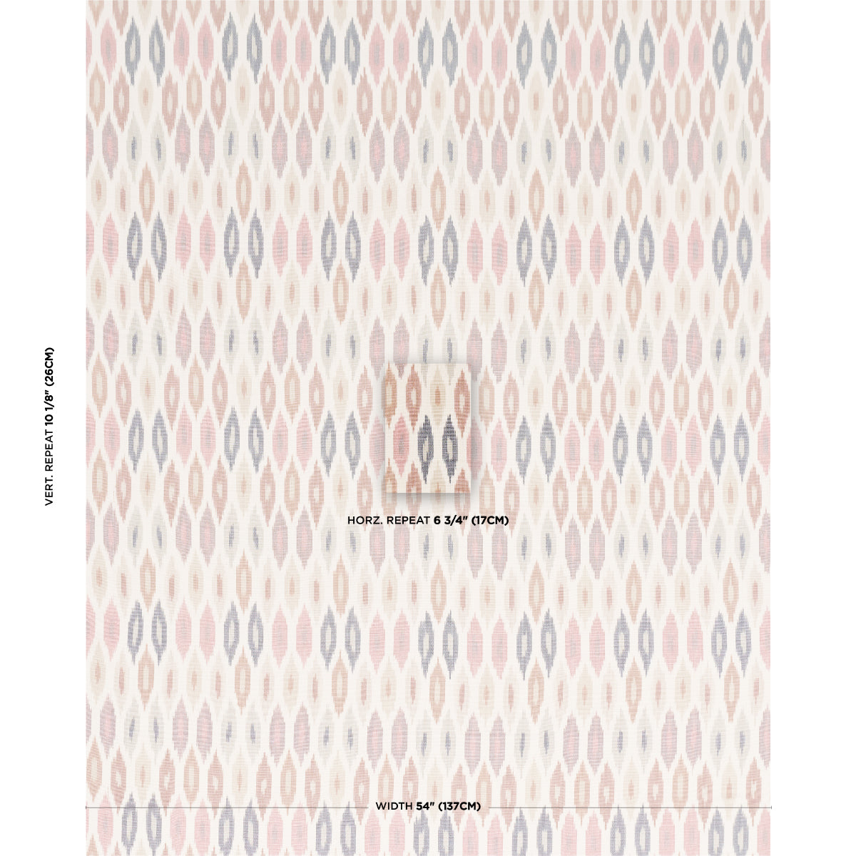 SCHUMACHER  ASHBURY SUNARA IKAT WOVEN WOVEN SEDONA   - 3471003