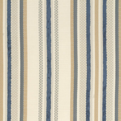 KRAVET DESIGN CHENILLE  IVORY,BLUE,GREY   - 34727.516.0