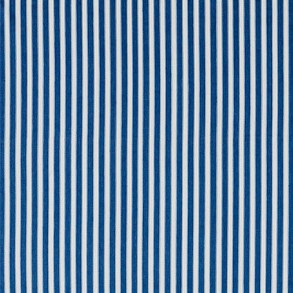 SCHUMACHER  COUNTRY CHIC ANTIQUE TICKING STRIPE PATTERN WOVENS PATTERN WOVENS INDIGO   - 3475007