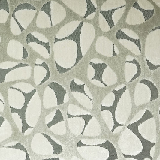 D.V. KAP HOME 3479-YARD Prospect Fabric Transitional, Abstract  Silver, Grey   - Prospect