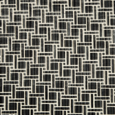 KRAVET COUTURE VELVET SMALL SCALE GREY,BLACK,IVORY   - 34792.21.0