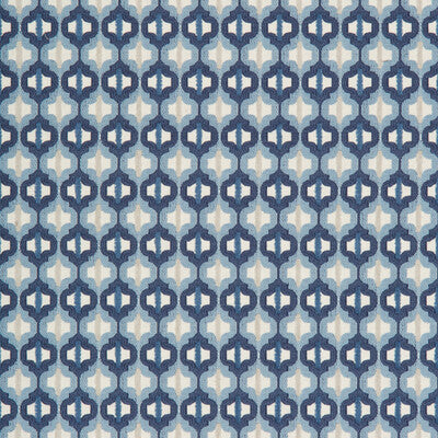 KRAVET COUTURE  SMALL SCALE BLUE,LIGHT GREY,LIGHT BLUE   - 34794.5.0