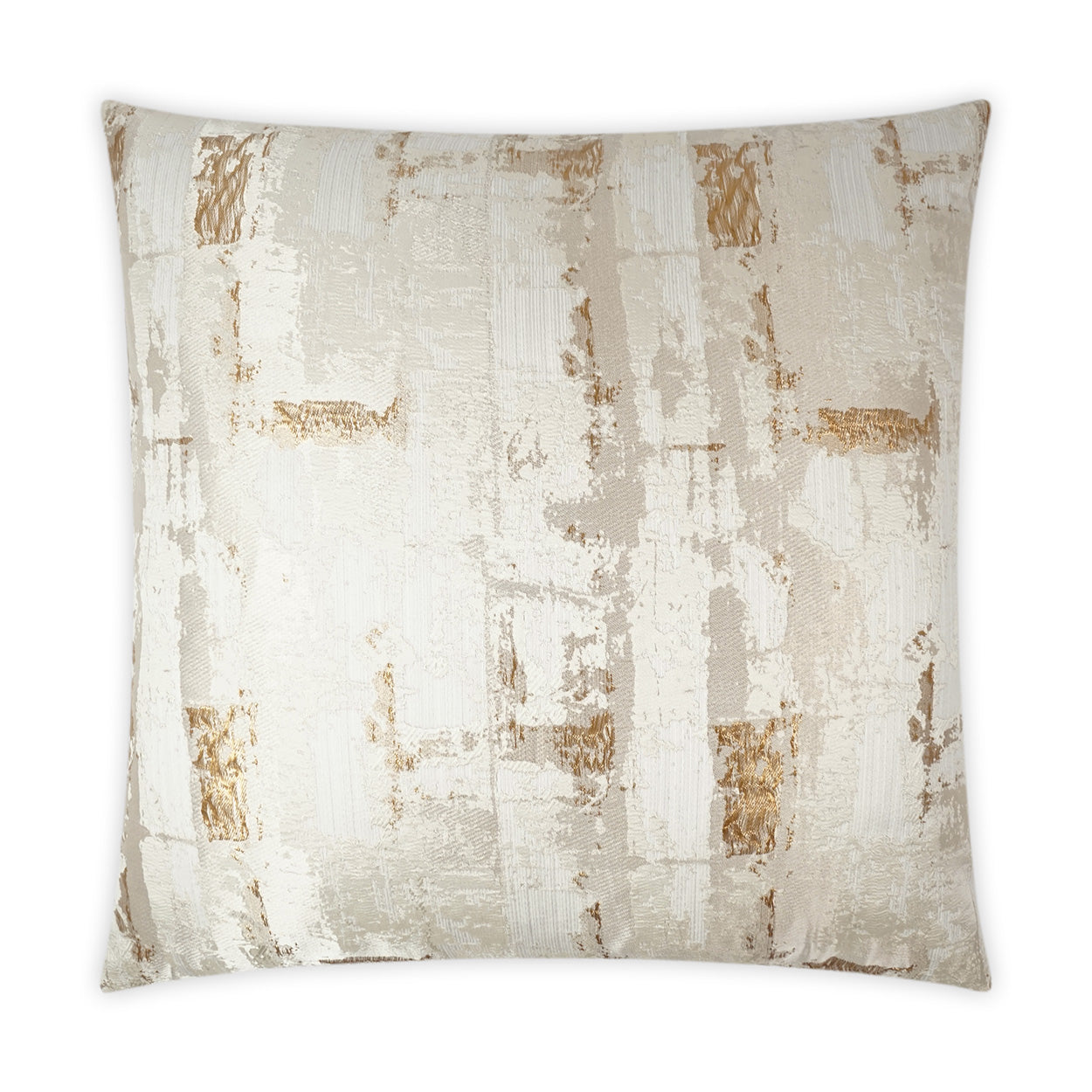 D.V. KAP HOME   24" x 24" London Pillow Glam, Transitional, Abstract    - 3481-2424