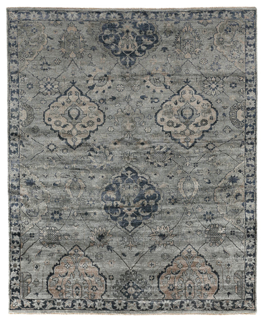 EXQUISITE RUGS OUTLET  Antique Weave Bamboo Indoor Hand Knotted    - 3483-6'2"X6'2"