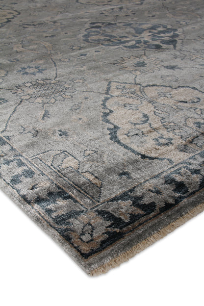 EXQUISITE RUGS OUTLET  Antique Weave Bamboo Indoor Hand Knotted    - 3483-6'2"X6'2"