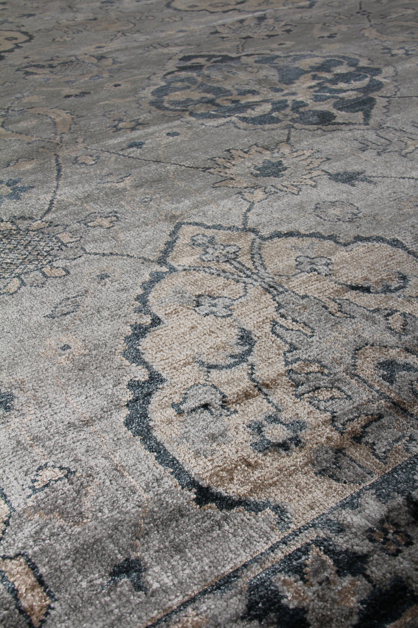 EXQUISITE RUGS OUTLET  Antique Weave Bamboo Indoor Hand Knotted    - 3483-6'2"X6'2"