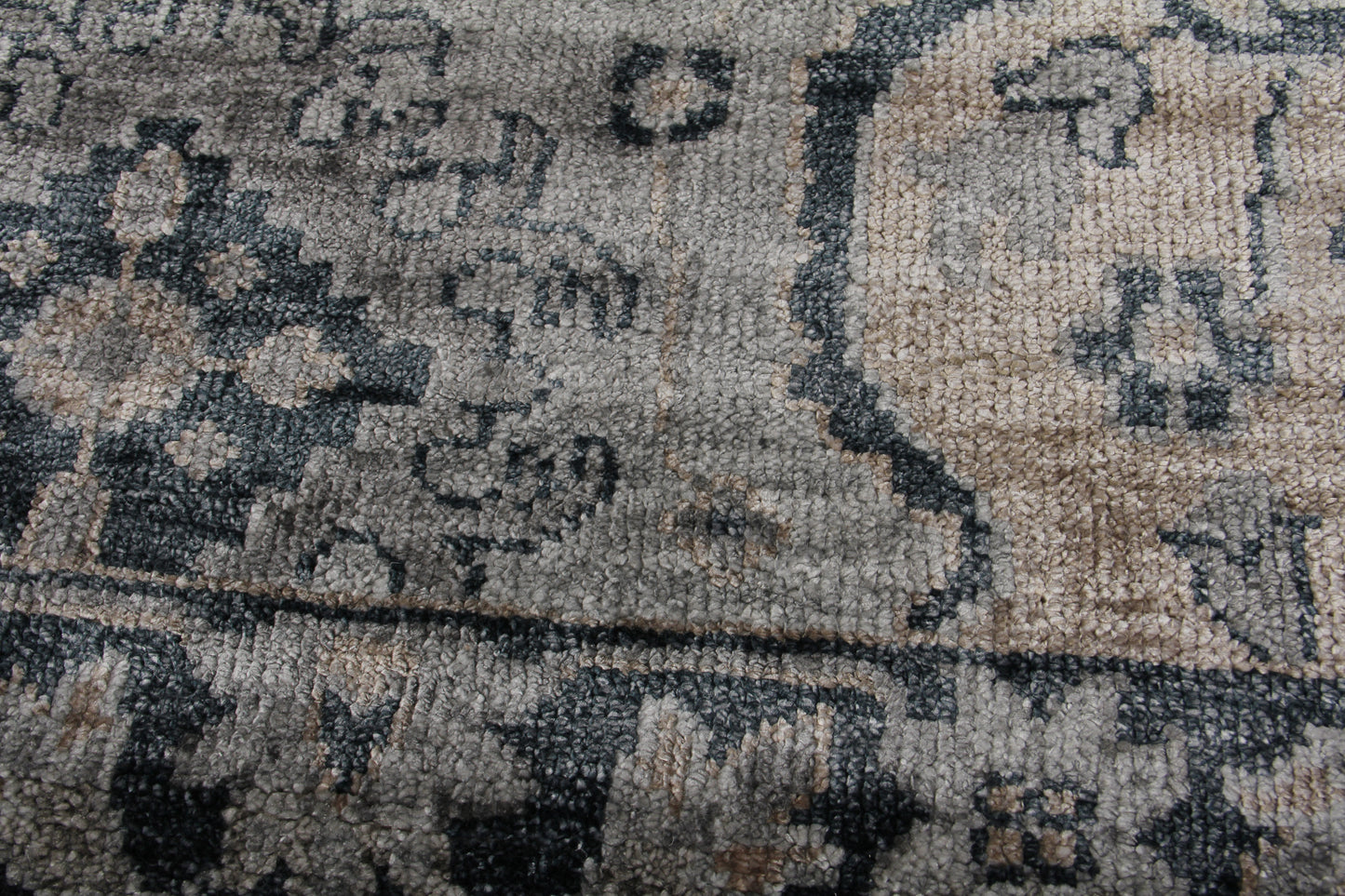 EXQUISITE RUGS OUTLET  Antique Weave Bamboo Indoor Hand Knotted    - 3483-6'2"X6'2"