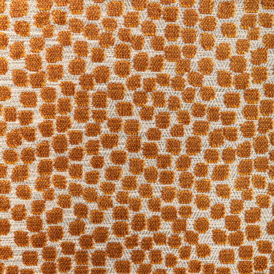 KRAVET DESIGN VELVET  GREY,ORANGE,RUST   - 34849.24.0