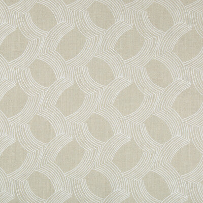 KRAVET DESIGN EMBROIDERY MODERN BEIGE,IVORY,   - 34858.16.0