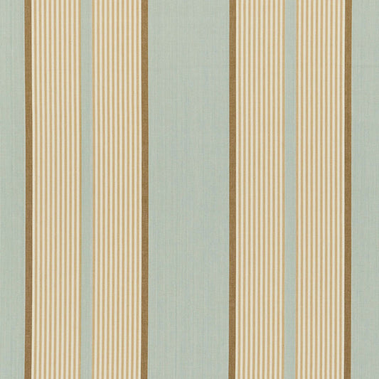 SCHUMACHER  SEA ISLAND STRIPE SUMMERSIDE STRIPE PATTERN WOVENS PATTERN WOVENS AQUA   - 3486000