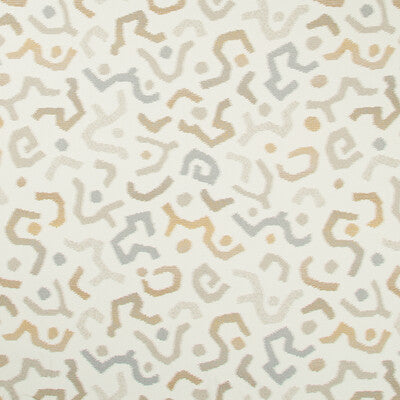 KRAVET DESIGN INDOOR / OUTDOOR IKAT/SOUTHWEST/KILIMS WHITE,BEIGE,YELLOW   - 34884.1614.0