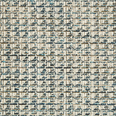 KRAVET COUTURE BOUCLE PLAID / CHECK WHITE,BLUE,BROWN   - 34909.516.0