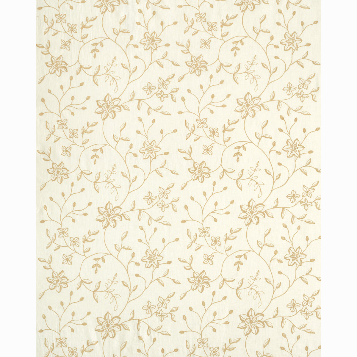 SCHUMACHER  CHROMA GEORGIA LINEN EMBROIDERY EMBROIDERIES EMBROIDERIES SAND   - 3491001