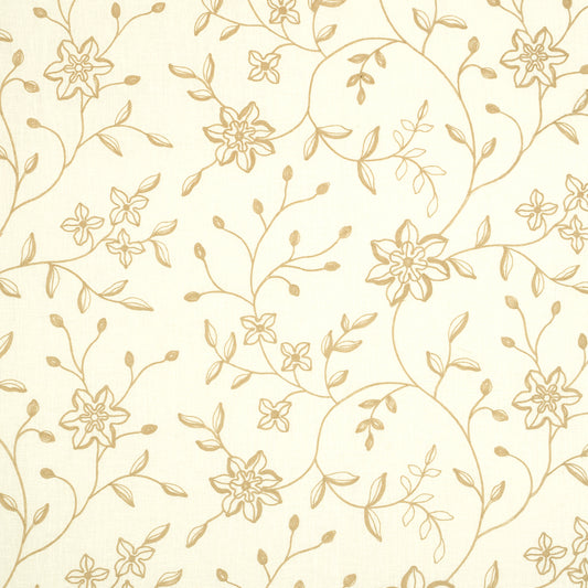SCHUMACHER  CHROMA GEORGIA LINEN EMBROIDERY EMBROIDERIES EMBROIDERIES SAND   - 3491001