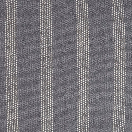 D.V. KAP HOME 3493-C-YARD Channel Fabric - Caper Stripes  Grey   - Channel