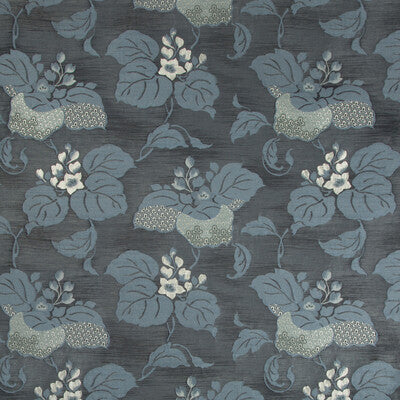 KRAVET COUTURE WEAVE BOTANICAL & FLORAL SLATE,INDIGO,   - 34931.50.0