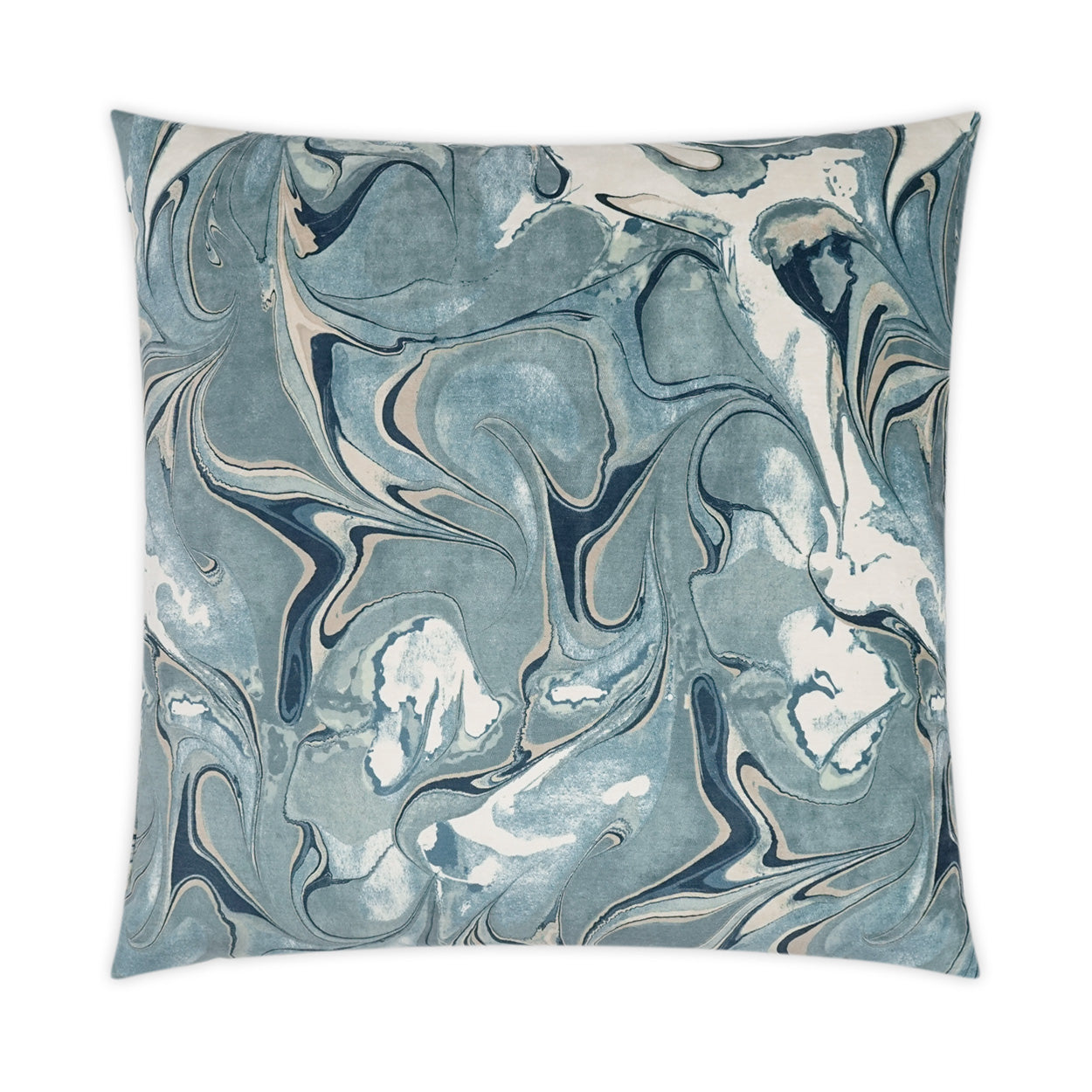 D.V. KAP HOME   24" x 24" Juno Pillow - River Modern, Abstract    - 3495-R-2424