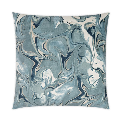 D.V. KAP HOME   24" x 24" Juno Pillow - River Modern, Abstract    - 3495-R-2424
