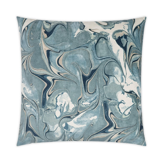 D.V. KAP HOME   24" x 24" Juno Pillow - River Modern, Abstract    - 3495-R-2424