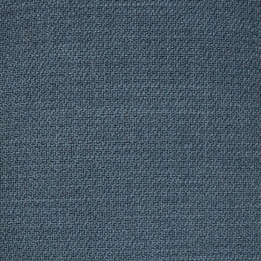 Blue-gray woven fabric texture with tight, speckled weave.